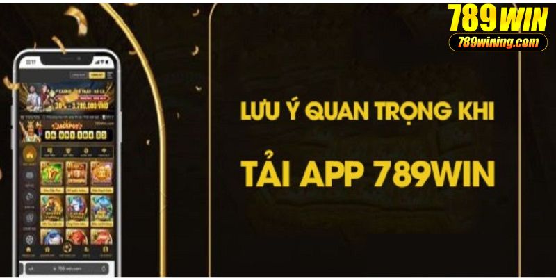 Lưu ý gì khi thực hiện tải ứng dụng nhà 789WIN 