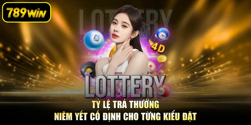 Tỷ lệ trả thưởng niêm yết cố định cho từng kiểu đặt