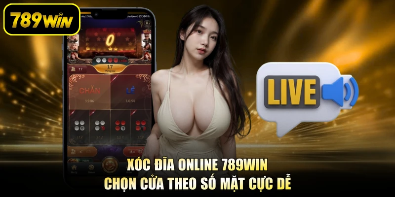 Xóc Đĩa Online 789WIN - Chọn Cửa Theo Số Mặt Cực Dễ